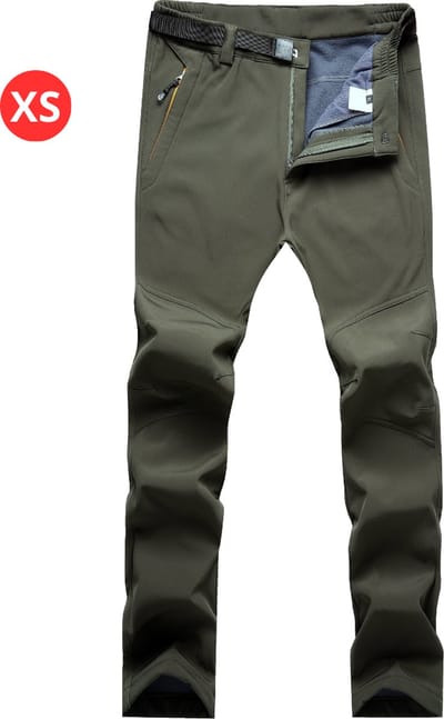Livano Skibroek - Skipak - Snowboard Broek - Winterbroek - Sneeuwbroek - Heren - Dames - Unisex - Wintersport - Leger Groen XS