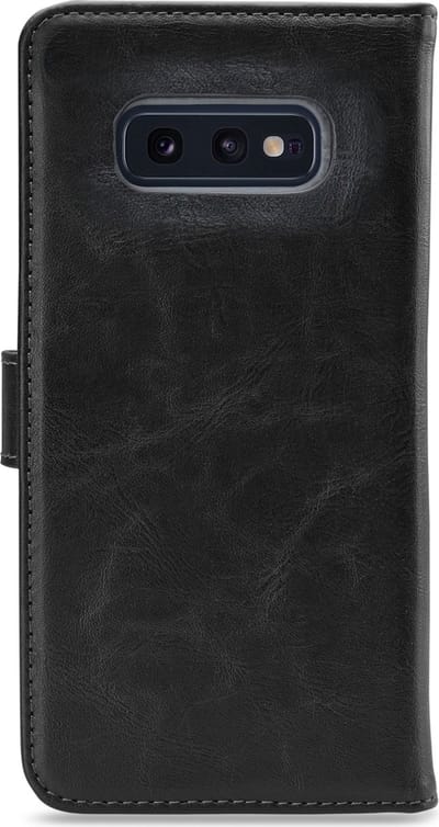 My Style Telefoonhoesje geschikt voor Samsung Galaxy S10e Hoesje | My Style Flex Wallet Bookcase Portemonnee | Pasjeshouder voor 3 Pasjes | Telefoonhoesje voor Pinpas / OV Kaart / Rijbewijs - Zwart