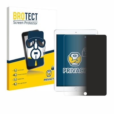 BROTECT - privacy screenprotector voor Apple iPad 9.7" 2018 (6. Gen.) - Folie Beschermfolie Blauwlichtfilter
