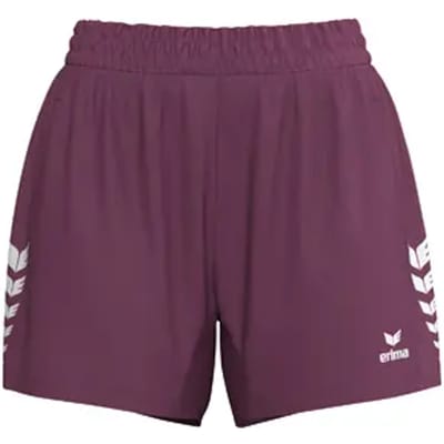 Erima Celebrate 125 Short Dames - Burgundy | Maat: 34