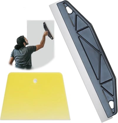 2 Stuks Behang Snijgereedschap en Smoothing Tool - Multifunctionele Schrapers voor Verven en Plakken