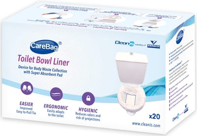 CareBag Toiletzakken - toilet bowl liner - 20 stuks