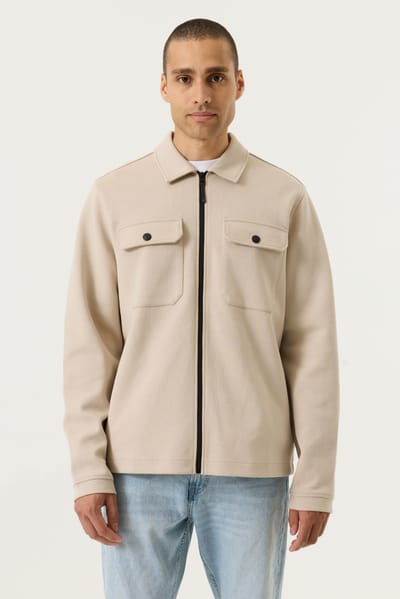 Chief overshirt gebroken wit