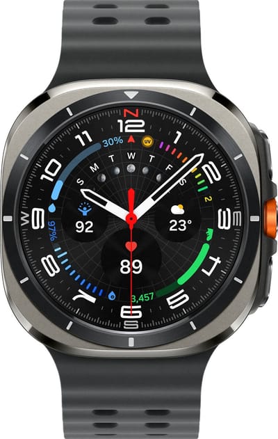 Samsung Galaxy Watch Ultra - smartwatch - 47mm - LTE - Titanium Zilverkleurig