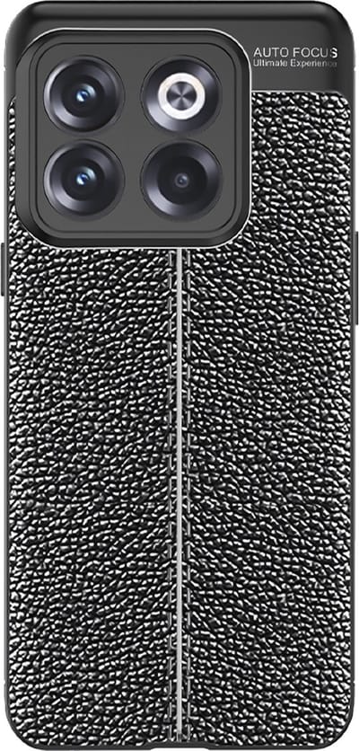 Just in Case hoesje geschikt voor OnePlus 10T - TPU Hoesje Flexibel Soft Design - Zwart