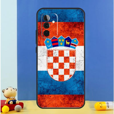 Kroatië vlag Hoesje Voor Samsung Galaxy A06 A56 A16 A36 A55 A35 A33 A53 A13 A23 A17 A54 A34 A14 A52 A32 A15 For Samsung A36