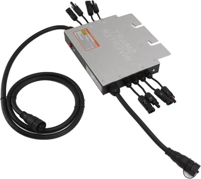 Zonne-omvormer - PV Omvormer - Energie Opwekken - WiFi Monitoring - AC120V AC230V - Zilver