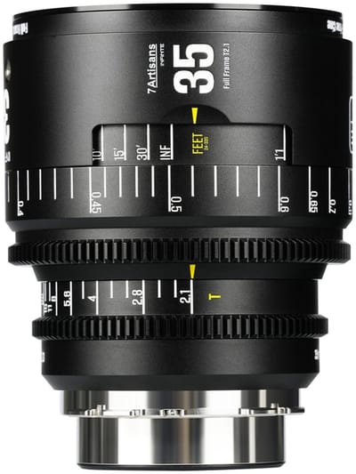 7Artisans Infinte 35mm T2.1 FullFrame DE-Clicked PL Mount