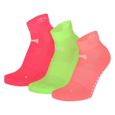 Morethansocks - Yoga sokken - Unisex - Maat 35 t/m 45 - 3-Paar - Yoga sokken antislip - Yoga sokke dames - Yoga sokken antislip