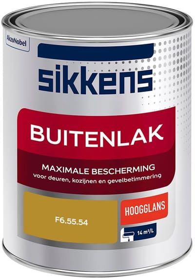 Sikkens - Buitenlak Hoogglans - F6.55.54 - Mengverf - 1 L
