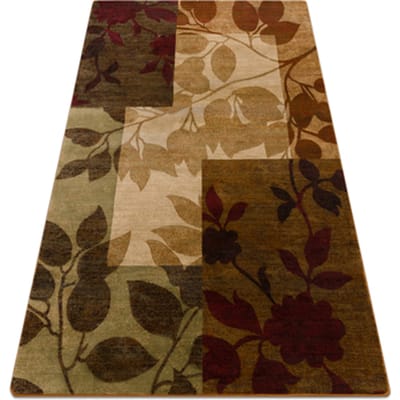 Kleden Rugsx Tapijt ROYAL 5282 Bladeren - beige / 300x400 cm