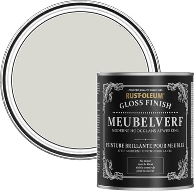 Rust-Oleum Grijs Meubelverf Hoogglans - Mokka 750ml