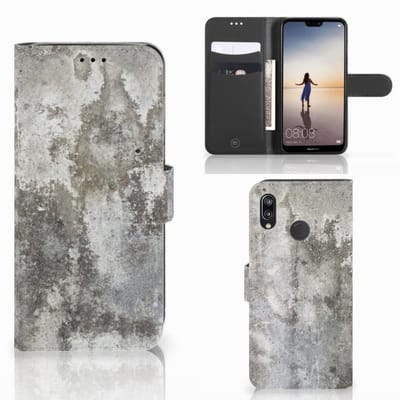 Samsung Galaxy A30 Bookcase Beton Print