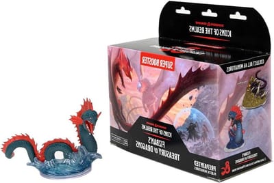 Draken Miniaturen - D&D Figuren - Spel Spelen - Enorme Zeldzame Figuur - 11.43 cm - Meerkleurig