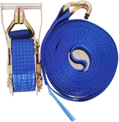 Ratelbanden - Spanbanden - Lading Zekeren - 5 Ton Capaciteit - 5cm Breed - Zwart
