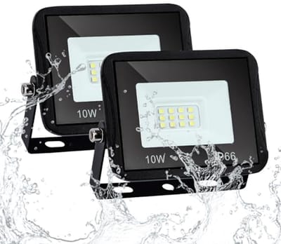 LED Schijnwerper Buiten - 10W Warmwit - Waterdicht en Energiezuinig