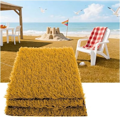 Kunstgras Tapijt - Synthetisch Gazon - Buitenruimte Verfraaien - 3cm Poolhoogte - 400x100 cm - Groen