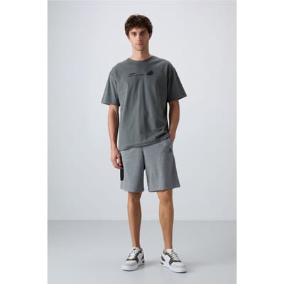Heren Cargo Shorts met Wijde Pijpen