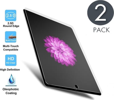 Screenprotector geschikt voor iPad Pro 12.9 2017 / 2015 - Tempered Glass / Glazen Screen protector - Screenprotector Transparant 2.5D 9H Gehard Glas - 2 Stuks