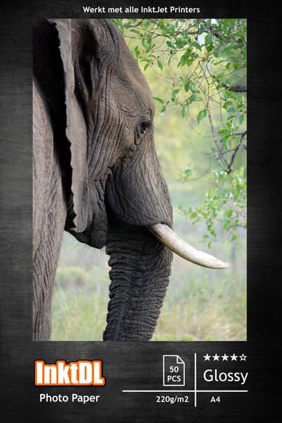Fotopapier A4 (21X29,7CM) - 180g/m2- 20 Sheets Photo Paper