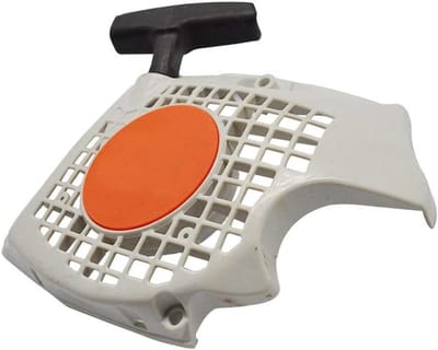 Start Touw - Terugslag Starter - Kettingzaag Starten - Nauwkeurige Montage - 18.5 x 15.5 x 4 cm - Wit