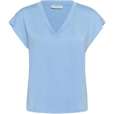 Dames-T-shirt met V-hals KAFFE KAMiranda