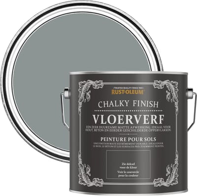 Rust-Oleum Donkergrijs Vloerverf - Leisteen 2,5L