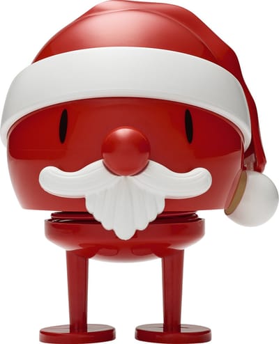Hoptimist Sinterklaas Bumble Decoratie - M - Rood - Kerstdecoratie en Kerstversiering voor Woonkamer of Kantoor - Leuke Kerst Cadeau Idee voor Familie, Vrienden of als Kleine Verrassing