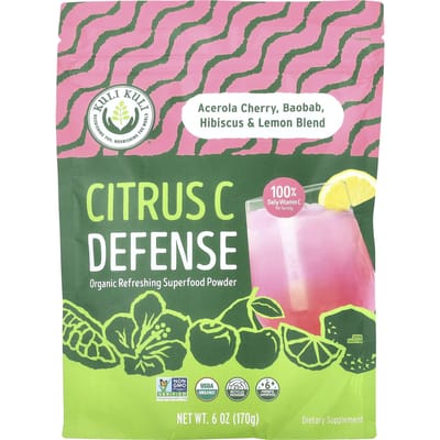 Citrus C Defense, Biologisch Verfrissend Superfood Poeder, 170G(6Oz)