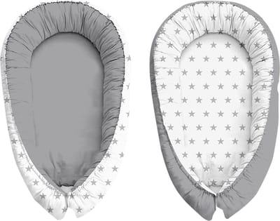 Babynestcocon voor baby's en zuigelingen, wiegbumper, reisbedje, 100% katoen, anti-allergisch