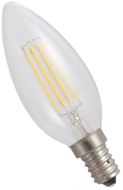 Spectrum Dimbare LED Kaarslamp E14 5.5W - 230V - 800 Lumen - 2700K Warm Wit - Gezellig Licht - Dimbaar - Energiezuinig