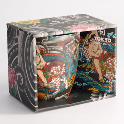 Tokyo Design Studio - Yakuza Draak Mok - Blauw - 380ml