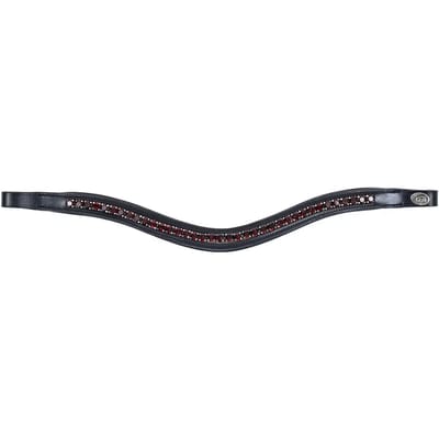 Frontaal voor paard HFI Padded Wave + Strass