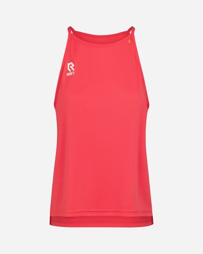 Robey Tennis Club Singlet - Koraal bij zonsondergang - XS