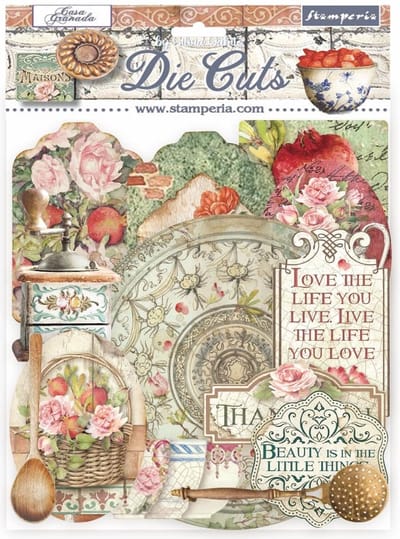 Stamperia Casa Granada Die Cuts (DFLDC53)
