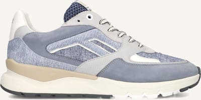 Floris Van Bommel Sfm-10154 De Treener Sneakers - Textiel - Heren - Blauw - Maat 47