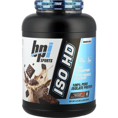 Iso Hd, 100% Puur Eiwit Isolaat, Chocolate Brownie, 2.208G (4,9 pond)