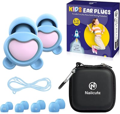 Kinder oordopjes - Gehoorbescherming kinderen - Focus en rust - Herbruikbaar en comfortabel - 26 dB demping - Niet gespecificeerd