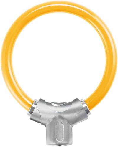 Lichtgewicht Fietsslot - Stalen Kabel - Fiets Beveiligen - Sleutelloos Drukknop - 11 mm Dik - Zwart