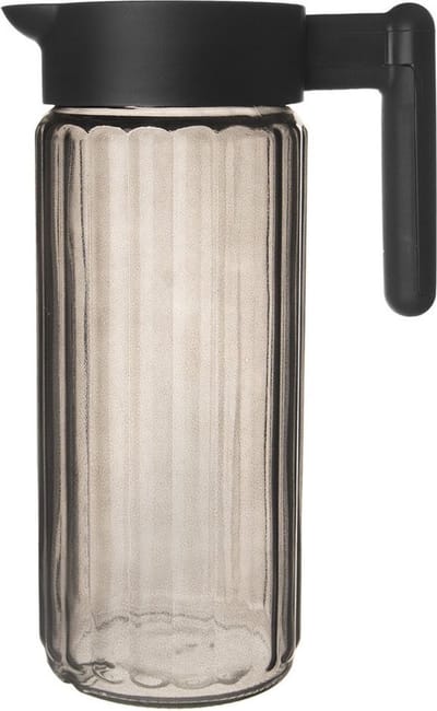Karaf Glas met Deksel 1,5 l - Kan - Waterkaraf voor Fruitwater - Waterkan - Drinkkan