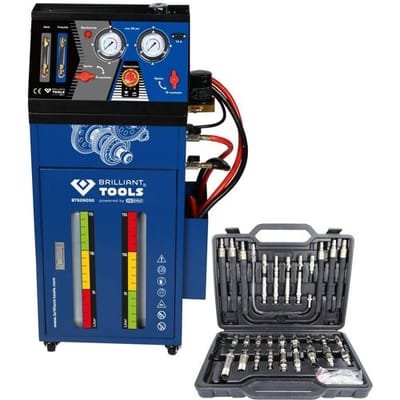 Brilliant tools - Transmissiespoelapparaat, inclusief 35-dlg adapterset - KS Tools - Versnellingsbak olie verwisselaar
