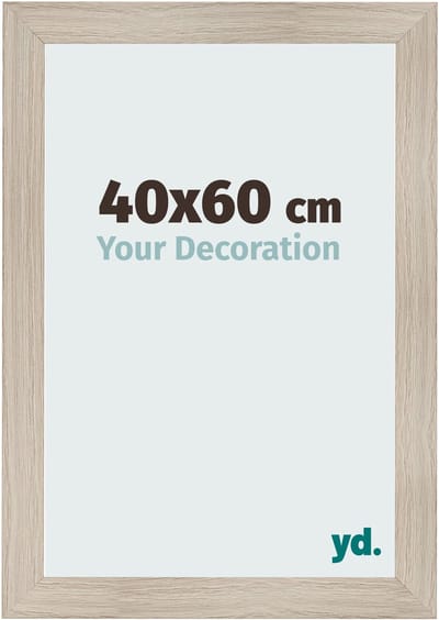 Your Decoration - Fotolijst 40x60 cm - MDF - Eiken Licht - Pisa