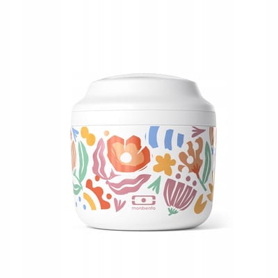 Monbento Element Thermos Lunchbox - 550 ml - Houdt tot 10 uur Warm & Koud - Papercut