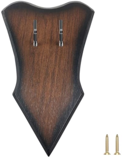 Dailygoods- Zwaarddisplay Massief Hout - Wandmontage - Zwaardstandaard - Eenvoudige Installatie - Decoratie - Sterk en Betrouwbaar - Zwaardrek