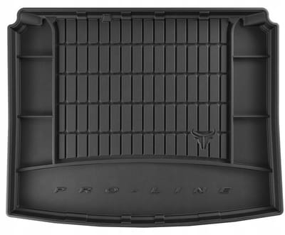 Rubberen Bagagemat met Organizer – VW Golf IV Hatchback 1997-2006 – Op Maat – Anti-slip – Hoge Rand 5 cm