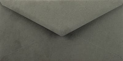 Gladde grijze enveloppen A4 - 110 x 220 mm - 25 stuks - NK natgelijmde - 115 gram - Sirio Color - Netuno