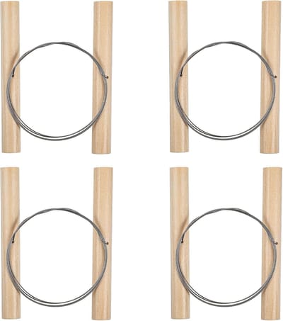 4-delige Draadset Kleisnijders voor Keramiek en Kunstenaars