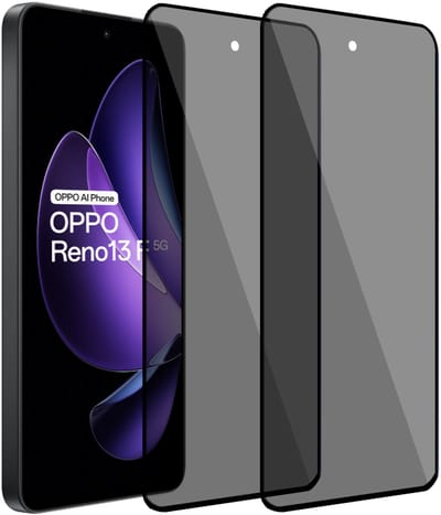 ChiGuard Privacy Screenprotector 2x geschikt voor OPPO Reno 13 F / FS - Beschermglas - Privé GuardCover