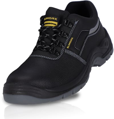ELIWORX S3 SR Veiligheidsschoenen Heren Staalneus –Terra Low Werkschoenen – Zwart – 40