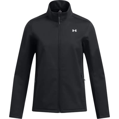 Under Armour Storm Coldgear Infrared Shield 2.0 Softshelljack Zwart 2XL / Regular Vrouw